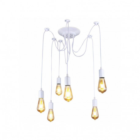 Laelamp ZD74B 6 varrega, valge