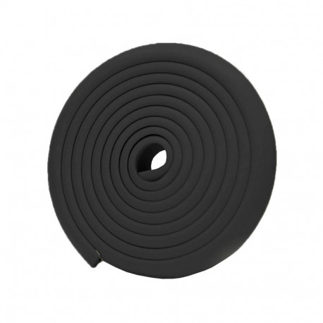 Nurgakaitseteip AG444B 2m paks, must