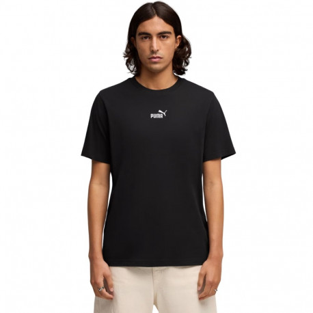 Koszulka męska Puma ESS Small No.1 Logo centered Tee czarna 692912 01 L
