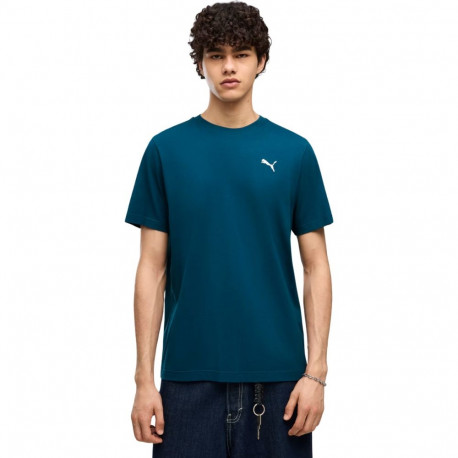 Koszulka męska Puma Wardrobe Ess Tee ciemnoniebieska 629644 36 S