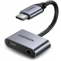 Ugreen adapter USB-C - USB-C/3.5mm 2in1