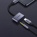 Ugreen adapter USB-C - USB-C/3.5mm 2in1