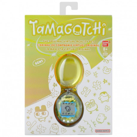 Tamagotchi mänguasi Original koos ümbrisega, kollane
