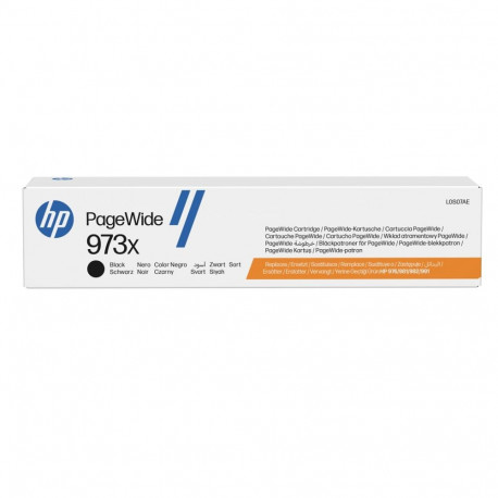 HP 973X High Yield Black Original PageWide Cartridge