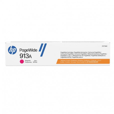 HP PageWide tindikassett 913A originaal, magenta