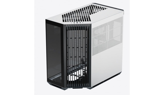 PC Case APNX V1, Midi-Tower, ATX, black / white