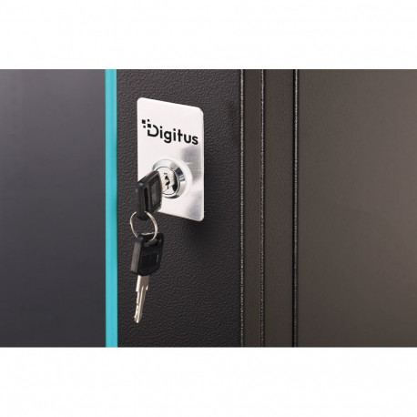 Digitus Dynamic-N series wall-mounted enclosure - 600x600 mm (WxD), unmounted