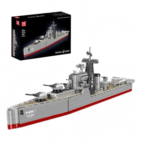 Mould King ehituskomplekt 10133 Battle-Class Destroyer 1,815pcs