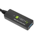 Techly USB-kaabel ICUR30100G USB 3.2 Gen 1 (3.1 Gen 1) 10m USB A, must