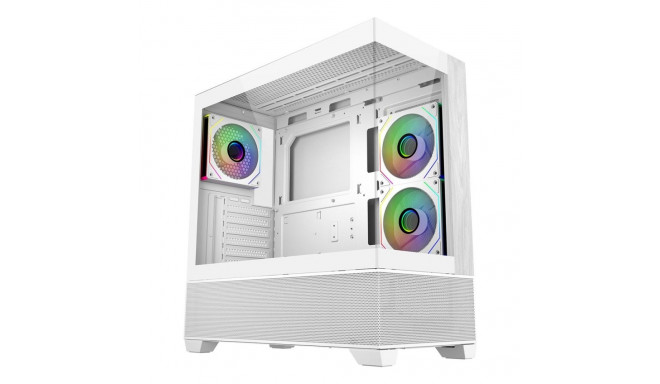 Cooler Master Elite 690 Wood Midi Tower White