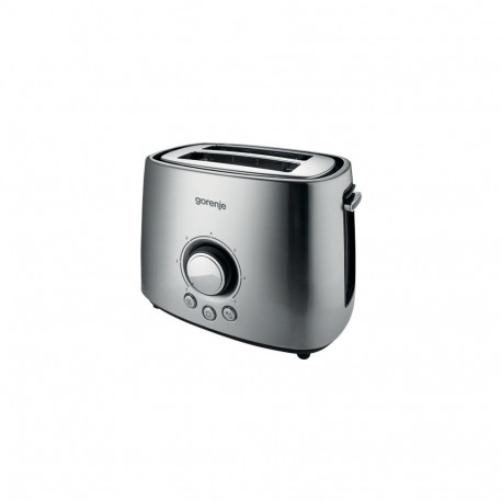 Gorenje  T1000E  Toaster  Power 1000 W  Number of slots 2  Housing material  Metal  Stainless Steel