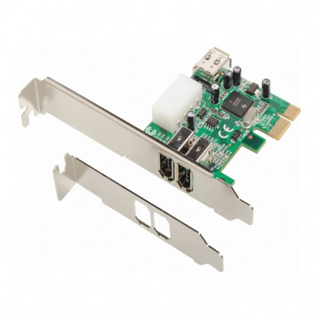 Dawicontrol PCIe liidesekaart/adapter IEEE 1394/Firewire