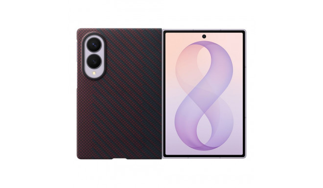 Samsung Samsung Carbon Magnet Case for Samsung Galaxy Z Fold 8 compatible with MagSafe + 2 anti-refl