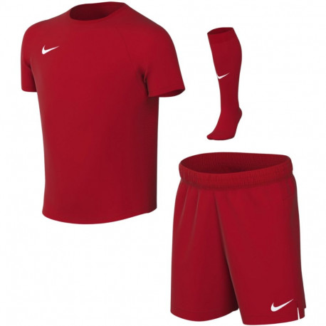 Komplet sportowy dla małych dzieci Nike Dri-Fit Park VIII czerwony HV8260 657 XS
