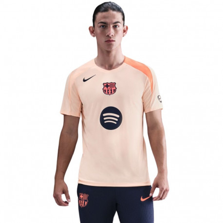 Nike meeste särk HM3344 808 FC Barcelona Strike Third 2XL, oranž