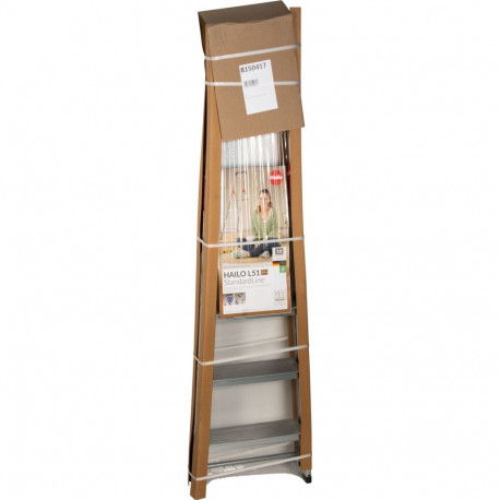 Hailo turvaline 4-astmeline alumiiniumist redel L51