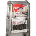 Hailo Master D100 2 x 5 Step Stepladder