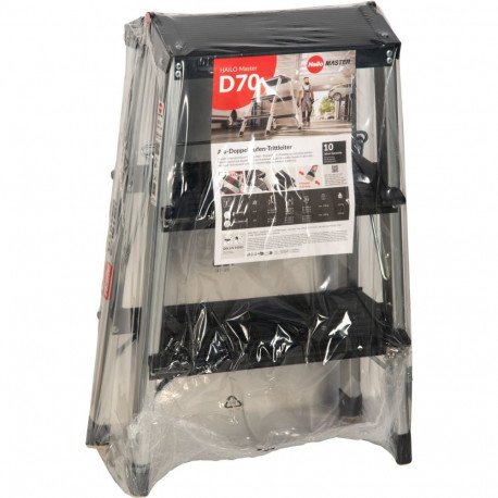 Hailo kahepoolne treppredel Master D70 2-3 astet