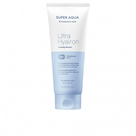 MISSHA näopuhastusvahend SUPER AQUA ultra hyalron 200ml