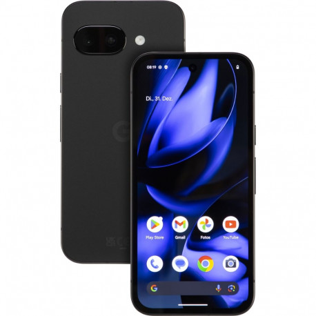 Google nutitelefon Pixel 9a 128GB, obsidiaan