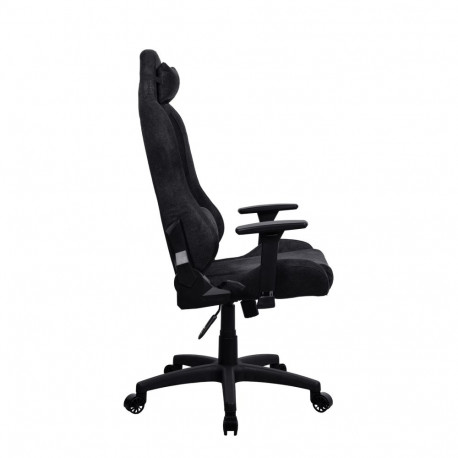 Arozzi Torretta Soft Fabric | Gaming Chair | Metal/Reinforced nylon | Pure Black