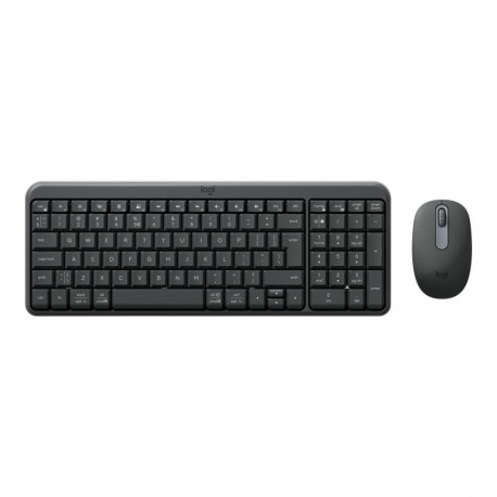 Logitech klaviatuur- ja hiirekomplekt MK250 juhtmevaba Bluetooth US International patareid kaasas, g