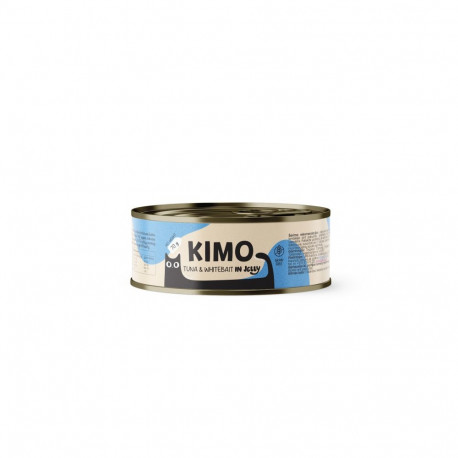 Kimo Tuna & Whitebait in Jelly canned food for cats 70g