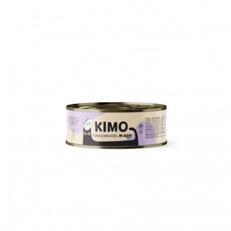 Kimo Tuna & Mackerel in Jelly canned food for cats 70g