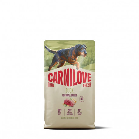 Carnilove True Fresh Duck Adult Small Breed dog food 4kg