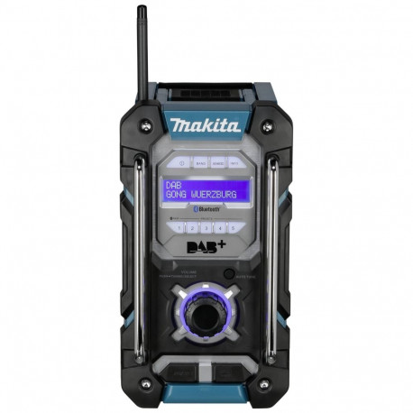 Makita DMR112 must türkiissinine raadio