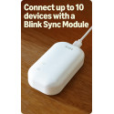 Amazon security camera Blink Outdoor 2K+ (3 Camera System), white
