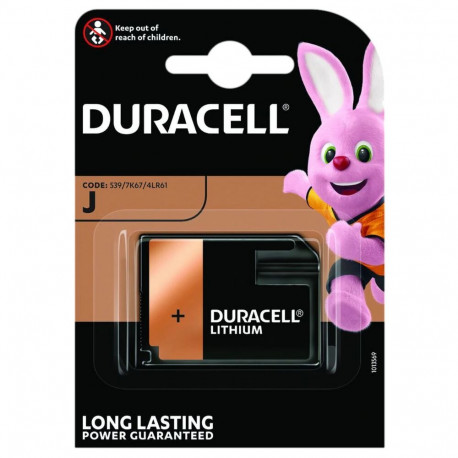 Battery - Duracell J 7K67 6V Alkaline for Medical Devices