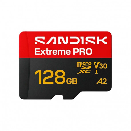 Memory Card - SanDisk Extreme PRO 128 GB MicroSDHC 250 MB/s Read, 120 MB/s Write