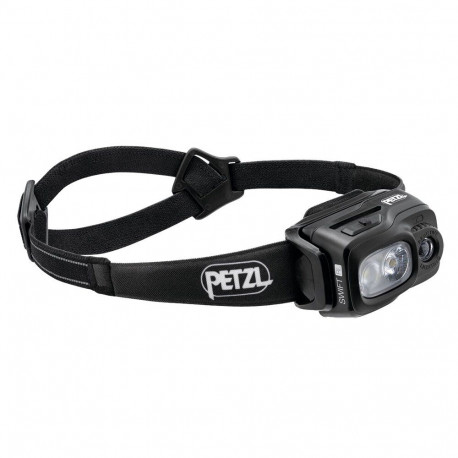 Headlamp - Petzl SWIFT RL 1100 Lumens, 155m Beam, Rechargeable, Black