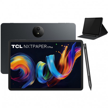 Tablet Computer - TCL NXTPAPER 11 Plus 256GB, 11.5" Display, Wi-Fi Only Dark Gray