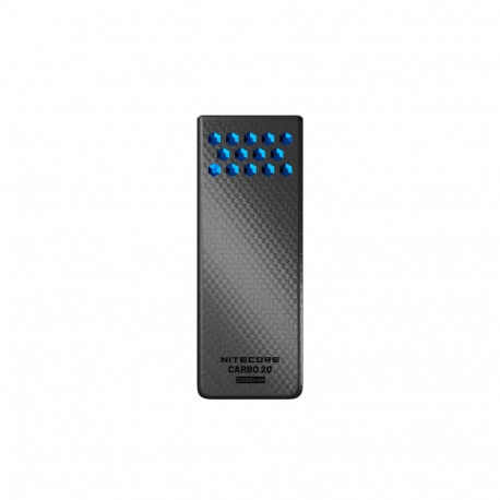 Nitecore CARBO 20 Fast Charge Power Bank 65W Ice Blue