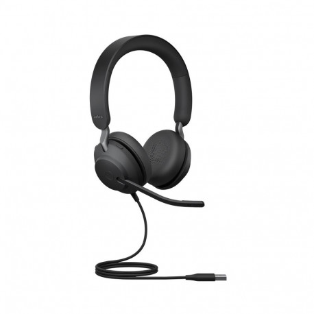 Jabra peakomplekt Evolve2 40 SE juhtmega peapaelaga kontori- ja kõnekeskuse USB Type-C/USB Type-A, m