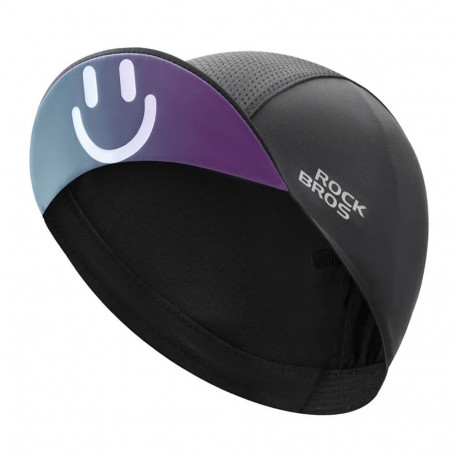 Rockbros Rockbros 18230005001 cycling cap with peak - black