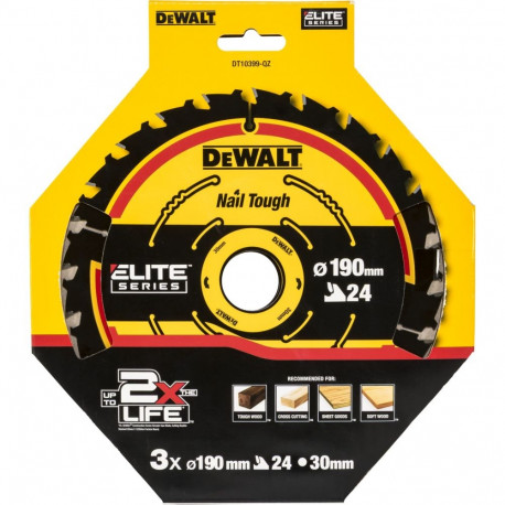 DeWalt saetera DT10399-QZ 190x30mm
