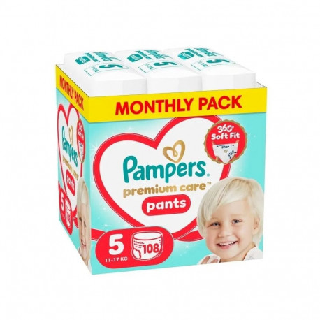 Pampers Pants Diapers 5. Size 11-17 kg 108 pcs