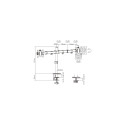 Bracket for two 17"-32" monitors