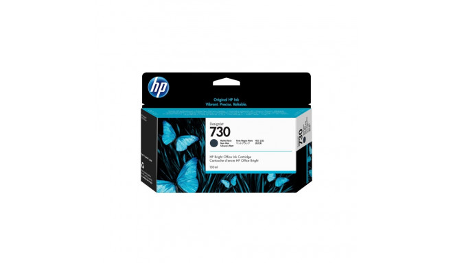 HP tindikassett 730 DesignJet 130ml, mattmust