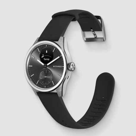 Withings hübriidne nutikell ScanWatch 2 1.6cm (0.63") OLED 42mm, roostevaba teras