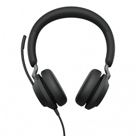 Headset - Jabra Evolve2 40 SE, 3 Microphones, Noise Reduction, Black