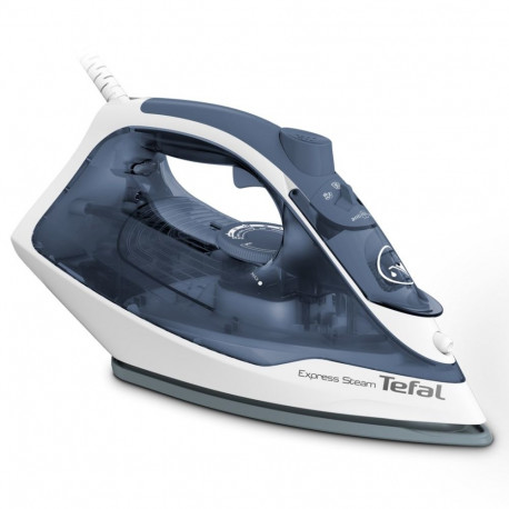 Iron - Tefal Express Steam FV2837 2400W, 35g/min, Blue, Grey, White