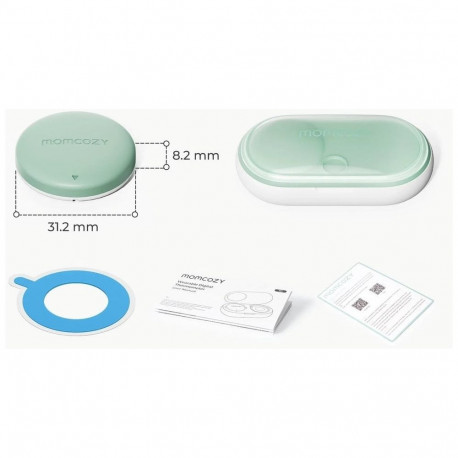 Momcozy beebitermomeeter T31 nutikas, roheline