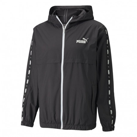 Puma meeste tuulejope 847477 01 ESS+TAPE, must