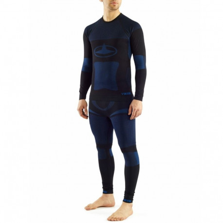 Viking Dante Thermoactive Underwear for Men Black-Navy 500-15-1717-15 Set XL