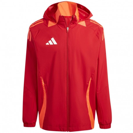 Adidas meeste jope Tiro 24 võistluslik kõigile ilmaoludele sobiv IR9522 M, punane