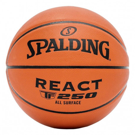 Spalding korvpall React TF-250 size M. 5 76803Z 5, pruun